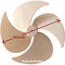 FullYedek Altus Buzdolabı Fan Pervane No Frost Buzdolabı Fan Pervanesi