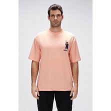 Bad Bear Hyper Pembe Erkek Baskılı Tişört