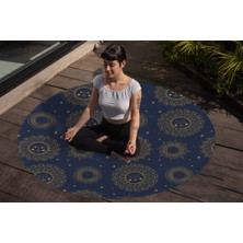 Yoga, Meditasyon,burçlar ve Mandala Temalı,  Meditasyon, Salon, Mutfak, Oturma Odasıı Halısı 95