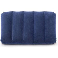 Serenity Haven Renkli Kadife Kaplı Şişme Yastık 43X28X9 Cm, Konforlu ve Şık Tasarım