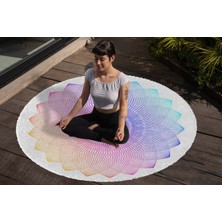 Yoga, Meditasyon,burçlar ve Mandala Temalı,  Meditasyon, Salon, Mutfak, Oturma Odasıı Halısı 49