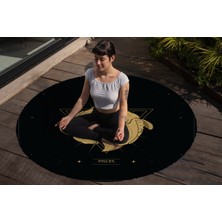 Yoga, Meditasyon,burçlar ve Mandala Temalı,  Meditasyon, Salon, Mutfak, Oturma Odasıı Halısı 111