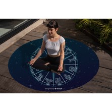 Yoga, Meditasyon,burçlar ve Mandala Temalı,  Meditasyon, Salon, Mutfak, Oturma Odasıı Halısı 78