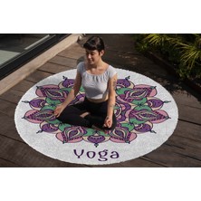 Yoga, Meditasyon,burçlar ve Mandala Temalı,  Meditasyon, Salon, Mutfak, Oturma Odasıı Halısı 62