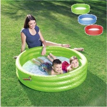 Bestway 3 Renkli Çocuk Havuzu, Eğlenceli ve Hafif, Yaz Ayları Için Mükemmel Seçenek