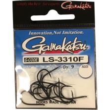 Gamakatsu LS- 3310F No: 1 Siyah Olta Iğnesi 9 Adet