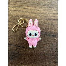 Mini Labubu Anahtarlık Çanta Charm Çanta Süsü Çanta Charmı Figür  7.8x4 cm