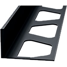 Global 10 mm Alm. Mat Siyah Seramik Köşe L Bitim Profili ( 5 ADET )