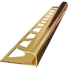 Global 12 mm Alm.parlak Sarı Seramik Köşe Profili ( 5 ADET )