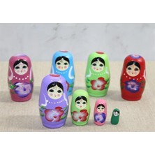 4'lü Ahşap Matruşka