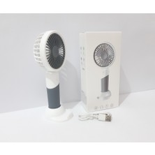 Taşınabilir Mini Fan 3 Kademeli Hız Telefon Tutucu Mini Vantilatör Serinletici El Fanı