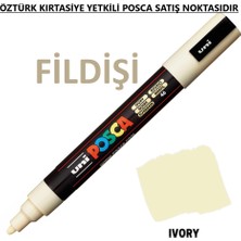 Posca Fildişi Marker Pc-5m (1.8-2.5mm) Poska PC5M Pc - 5m