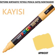Posca Kayısı Marker Pc-3m (0.9-1.3mm) Poska PC3M Pc - 3m