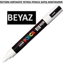 Posca Beyaz Marker Pc-5m (1.8-2.5mm) Poska PC5M Pc - 5m