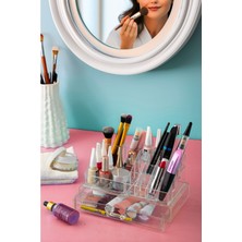 Şık Akrilik Makyaj Organizeri, Çekmeceli, Beyaz, Özel Tasarım, Kullanışlı ve Modern