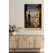 Retro Italya Temalı No:5 18X27 Mdf Ahşap Poster Tablo