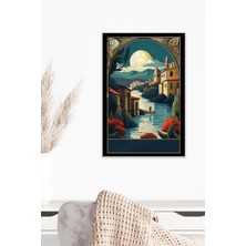 Retro Italya Temalı No:11 18X27 Mdf Ahşap Poster Tablo