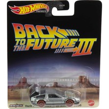 Hot Wheels Premium Back To The Future Part Iıı - Back To The Future Time Machine - 1955 HCP22