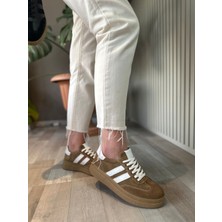 Esta Kadın Deri Rahat Tabanlı Sneakers Ayakkabı