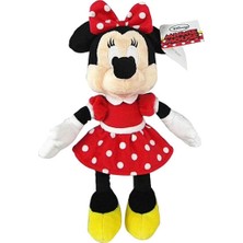 3414 Peluş Minnie  Kırmızı Elbiseli 25 cm -Sunman