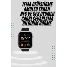 Akıllı Saat Uyku ve Sağlık Takibi Gps Uyumlu Tema Değiştirme