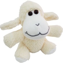 Sevimli Peluş Kuzu Oyuncak Yumuşak Hayvan Figürü, Bebek Çocuk Hediyesi, Dekoratif Peluş Oyuncak 24cm
