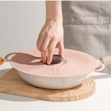 Vakumlu Silikon Kapak Seti 3'lü Hava Geçirmez Saklama Çözümü Mikrodalga & Bulaşık Makinesi Uyumlu