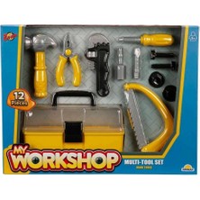 3718 Zapp Toys My Workshop Çantalı Tamir Seti 12 Parça -Sunman