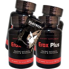 Playboy Eroxplus Erkeklere Erkeklere Özel Destekleyici Özel 30'lu x 4 Adet
