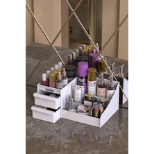 Beyaz Çok Amaçlı Düzenleyici, Banyo ve Takı Organizatörü