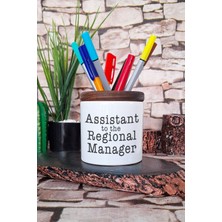 Assistant To The Regional Manager Dwight Schrute The Office Baskılı Seramik Kalemlik