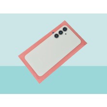 Tkgz - Samsung Galaxy A35 Arka Kapak (Cam Full Lensli) - Beyaz