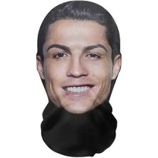 Ceymstech 3D Komik Elyaf File Maske Ünlü Serisi Parti Simülasyon Cristiano Ronaldo