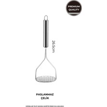 Patates Ezici Lüks Paslanmaz Metal Patates Ezici | Patates Ezici Püre Yapıcı Çeyizlik
