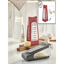 Lüx Paslanmaz Çelik Hazneli Rende - Profesyonelia Rende