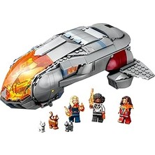 | Hoopty 76232-8 Yaş ve Üzeri Çocuklar Süper Kahraman Uzay Gemisi ve 3 Minifigür I