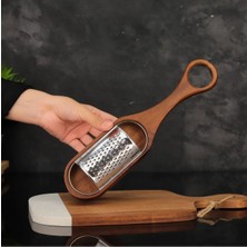 Uzun Saplı Akasya Rende- Paslanmaz Çelik Rende