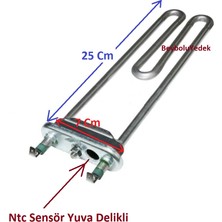 FullYedek 25 cm  Bosch Ntc Delikli Rezistans , Bosch Çamaşır Makinesi