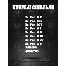 Lenazma Cosmetics 4 Adet Kalıcı Makyaj Cihazı Dr Pen 3RL MYM - M5 - M6 - M7 Uyumlu Dr Pen İğne