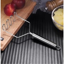 Paslanmaz Çelik Manuel Patates Ezici