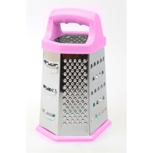 Rende 6 Farklı Kenarlı Kullanışlı Kaliteli Kolay Temizleme Özellikli Pembe