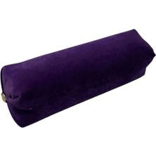 Mor Süet Kumaş 20 cm Rulo Takı Yastığı, Şık ve Kullanışlı Aksesuar.