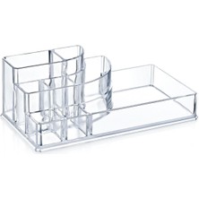 Beyaz Kozmetik Ürün Düzenleyici, Şık ve Kullanışlı Dekoratif Tasarım