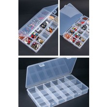 18 Bölmeli Takı Kutusu, Kolye ve Yüzük Organizerı, Beyaz, Düzenleyici Kutu