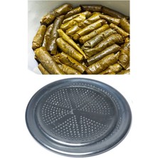 Sarma Dolma Tencere Kapağı Yapışmayı Önleyici Yaprak Sarma Pişirme Aparatı (2 Adet 20CM 22CM)