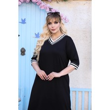 Battal Oysho Modal Kumaş Şeritli Yumuşak Dokulu 3xl 6xl