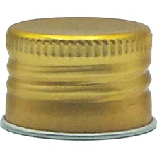 Afra Tedarik 28 mm Sızdırmaz Metal Gold Kapak 25 Adet (Cold Brew Şişelerine Uygun)