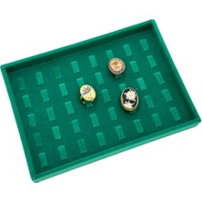 Küçük Yeşil Tırnaklı Yüzük Tablası, Şık ve Kullanışlı Takı Düzenleyici