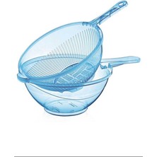 Yuvarlak Çiftli Süzgeç Şeffaf ROYALEKS-ÇNK1501