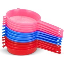 (2ADET) Plastik Süt Süzgeci 18 cm Süzgeç 4 No